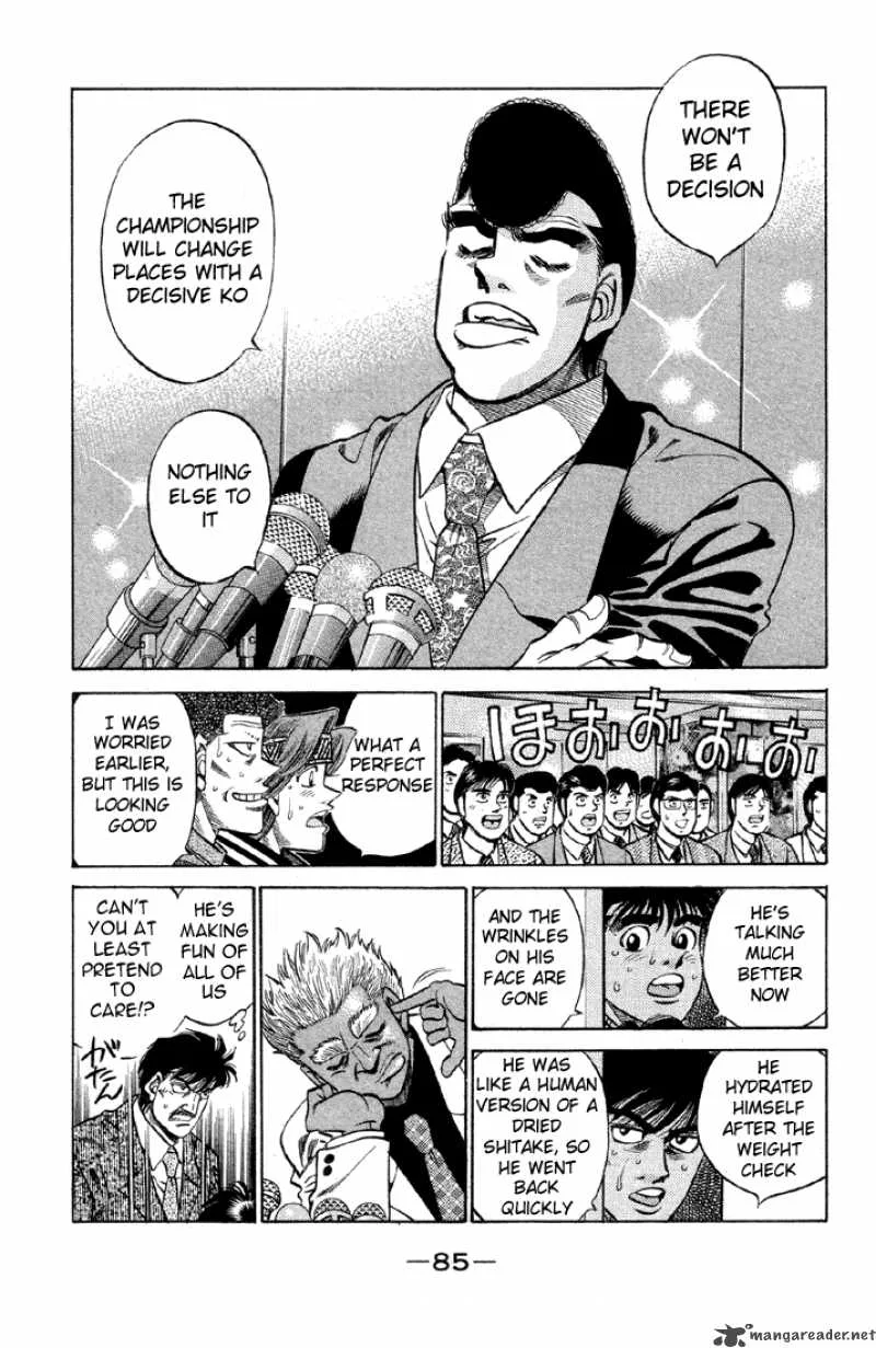 Hajime no Ippo Chapter 375 page 3