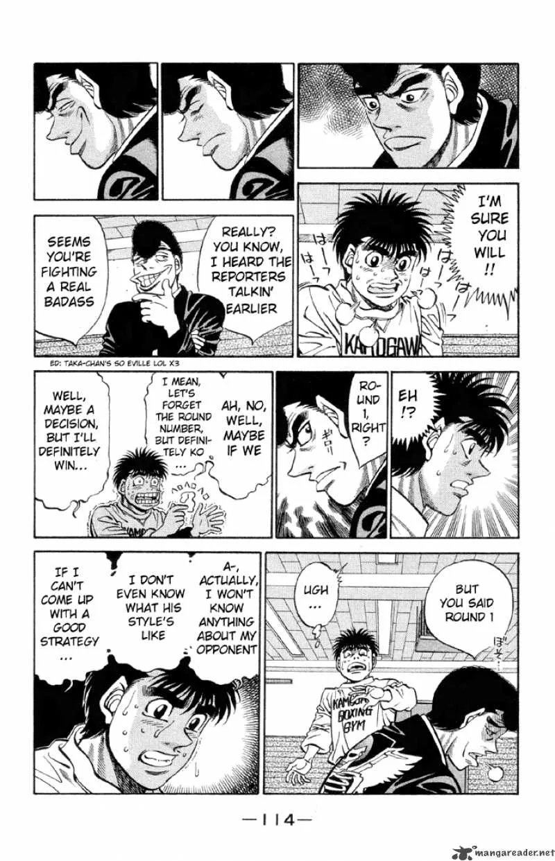 Hajime no Ippo Chapter 376 page 12
