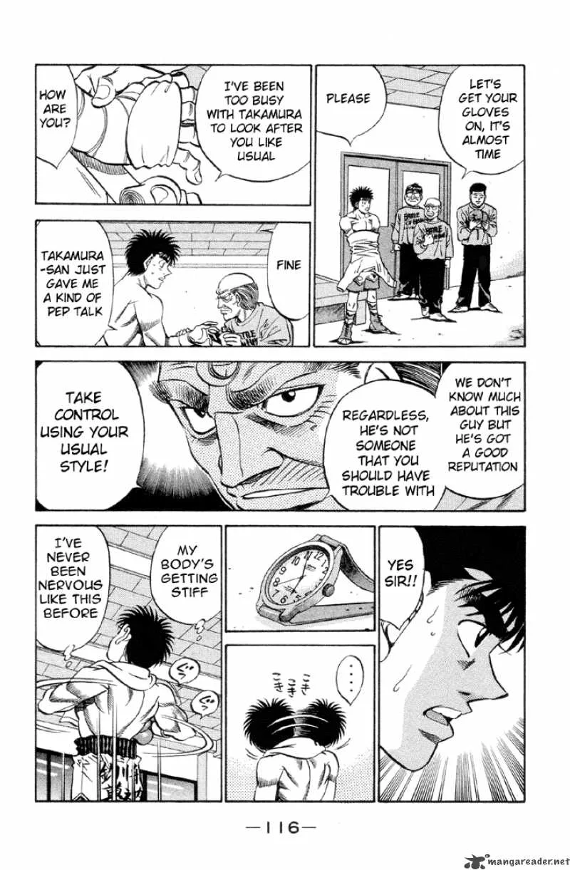 Hajime no Ippo Chapter 376 page 14