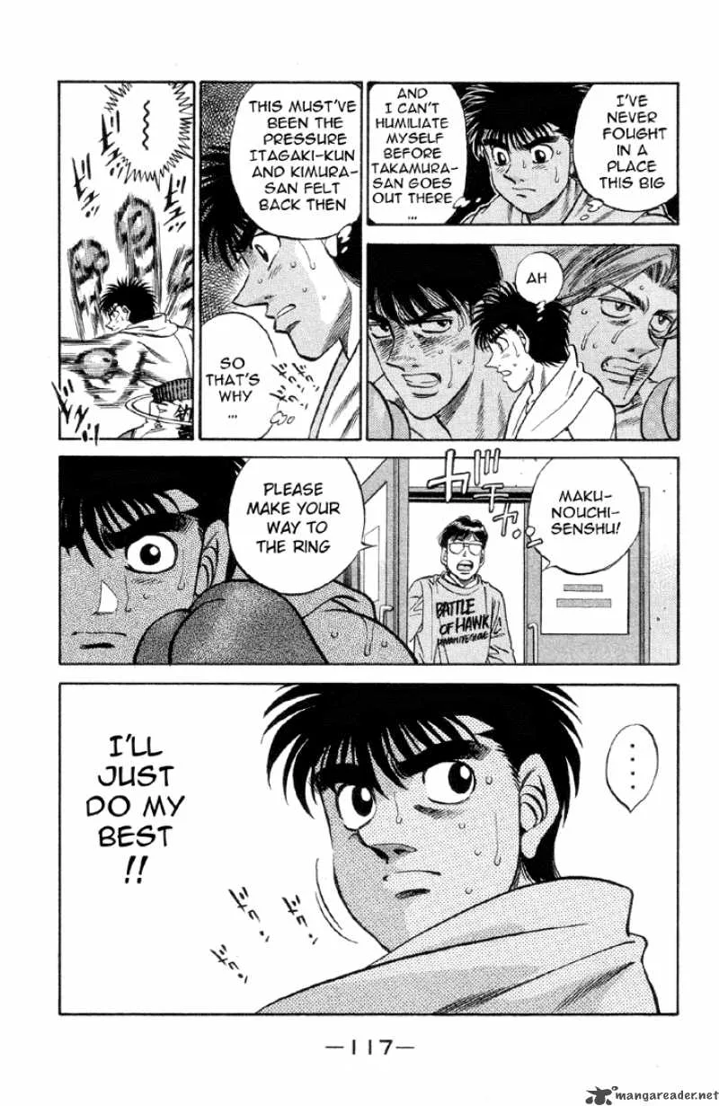 Hajime no Ippo Chapter 376 page 15