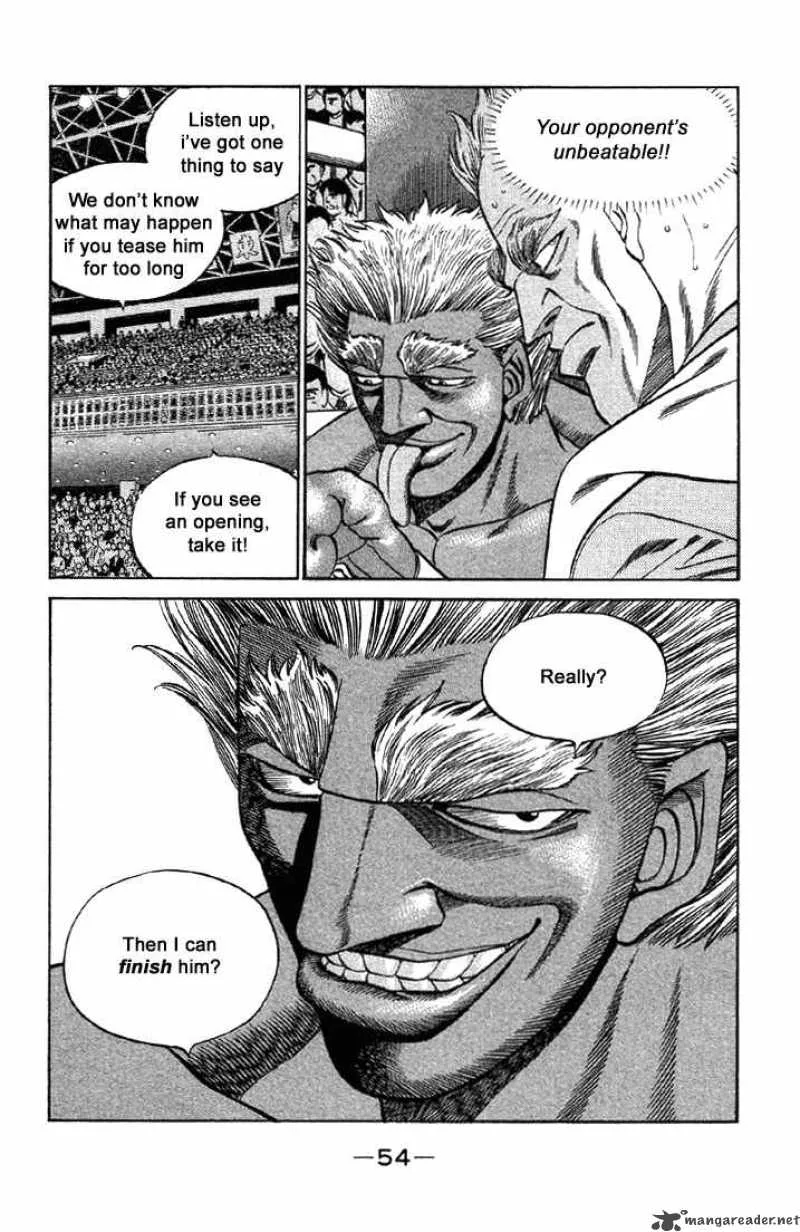 Hajime no Ippo Chapter 382 page 11