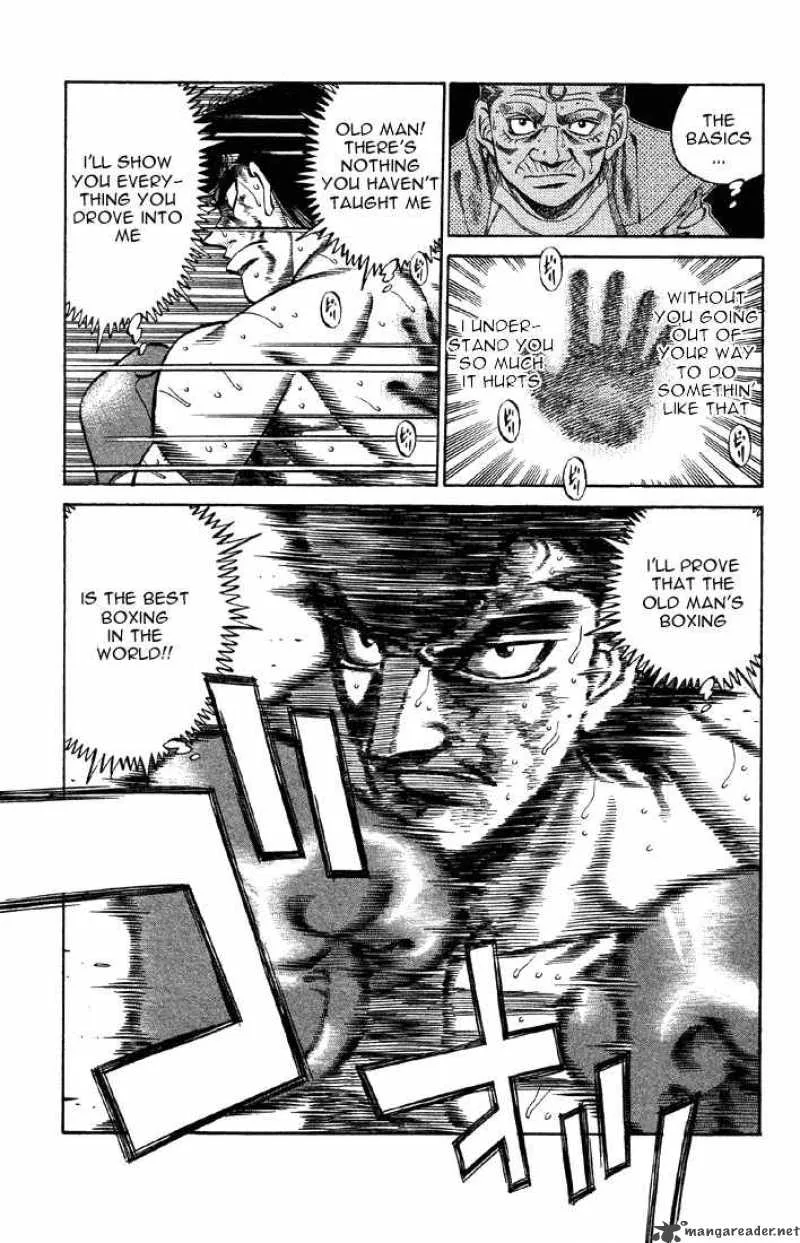 Hajime no Ippo Chapter 382 page 18