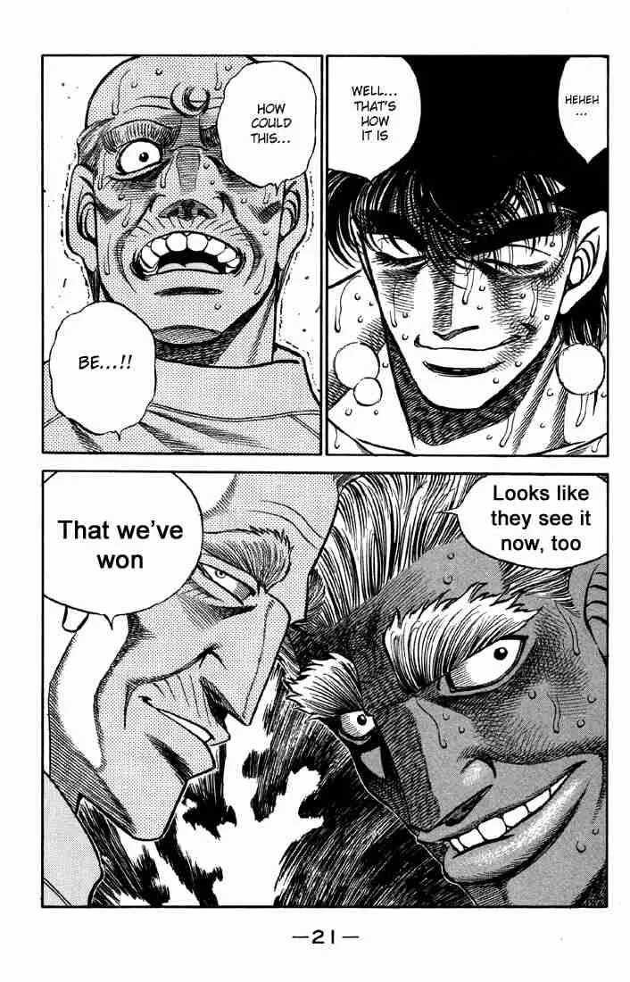 Hajime no Ippo Chapter 389 page 22