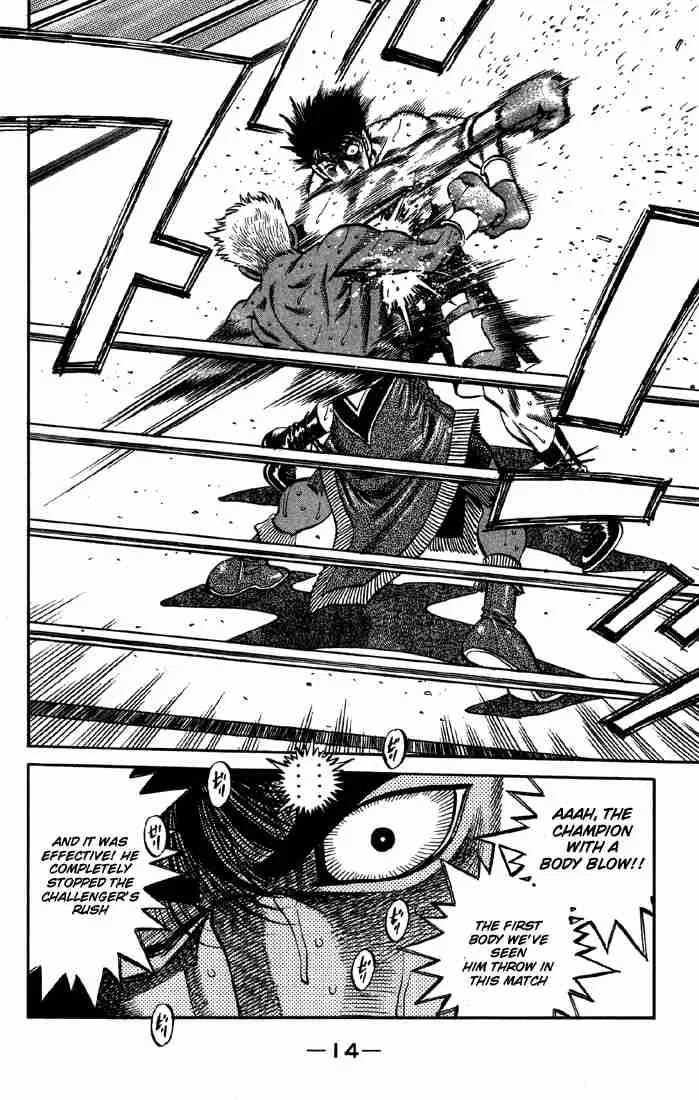 Hajime no Ippo Chapter 389 page 15