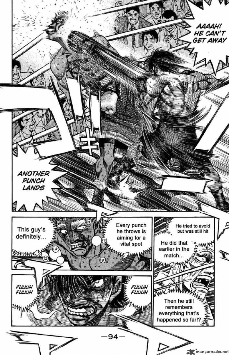 Hajime no Ippo Chapter 393 page 8