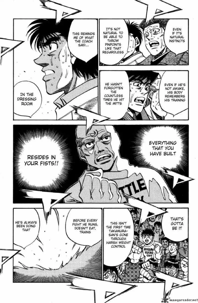 Hajime no Ippo Chapter 393 page 9