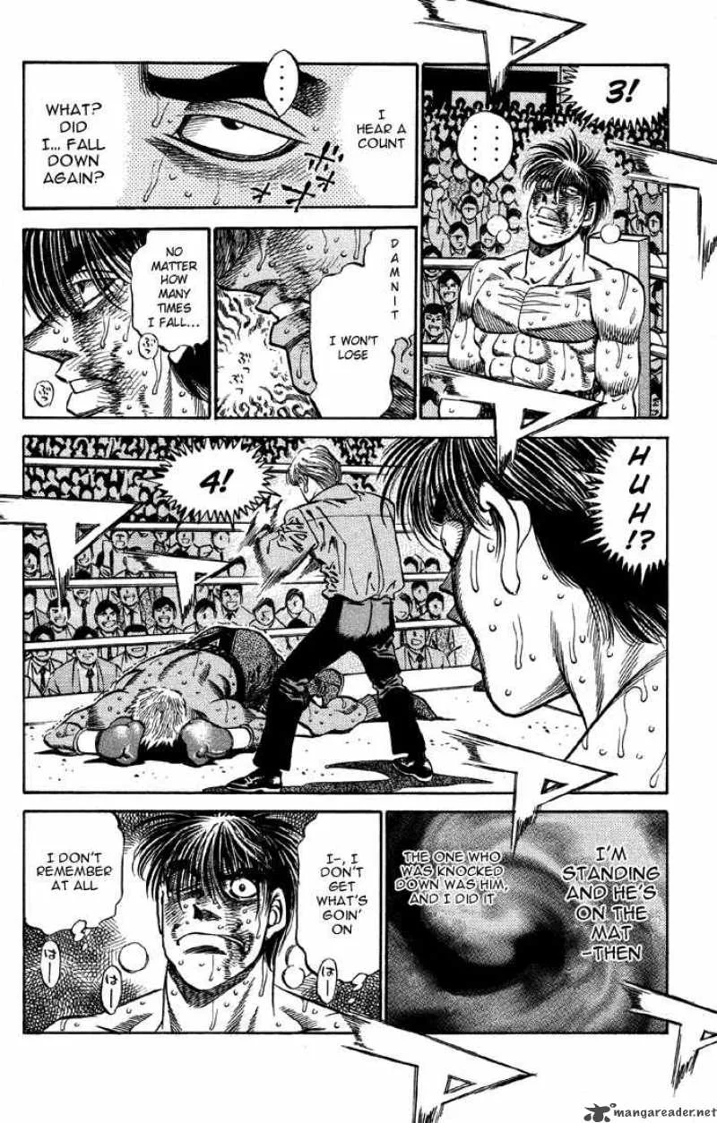 Hajime no Ippo Chapter 393 page 14