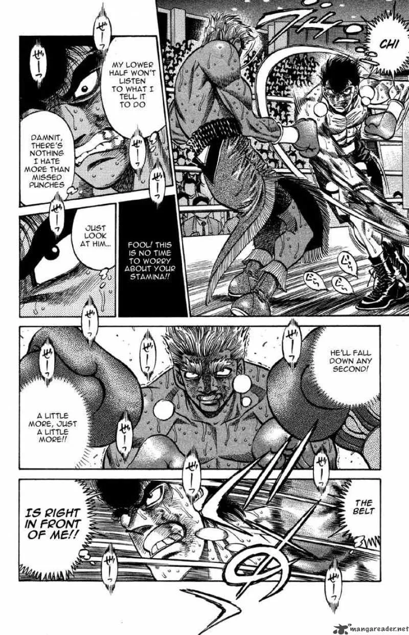 Hajime no Ippo Chapter 395 page 8