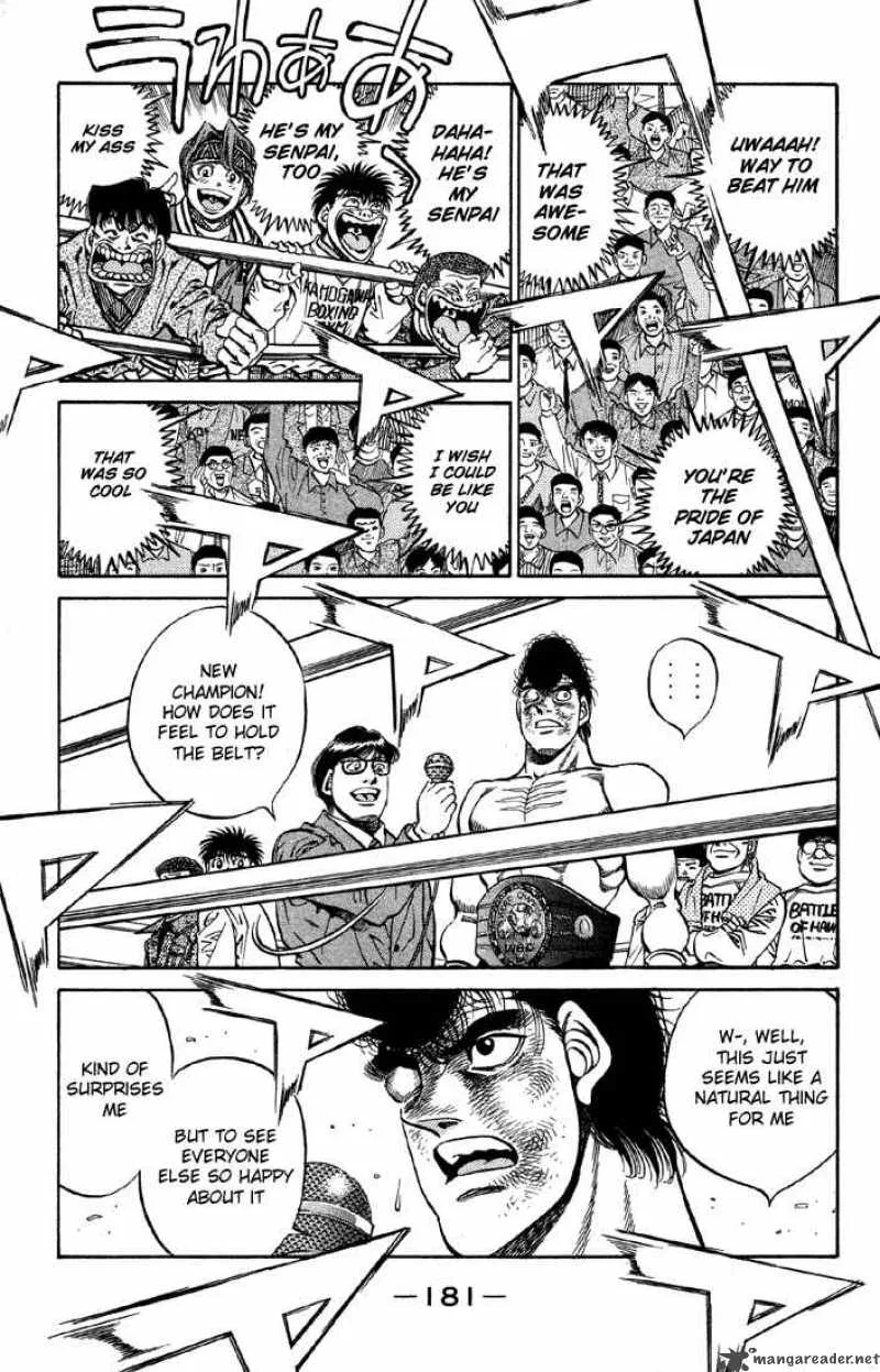 Hajime no Ippo Chapter 397 page 14