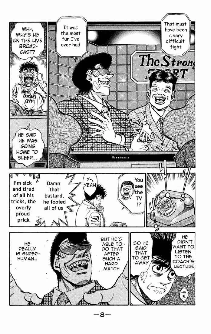 Hajime no Ippo Chapter 398 page 9