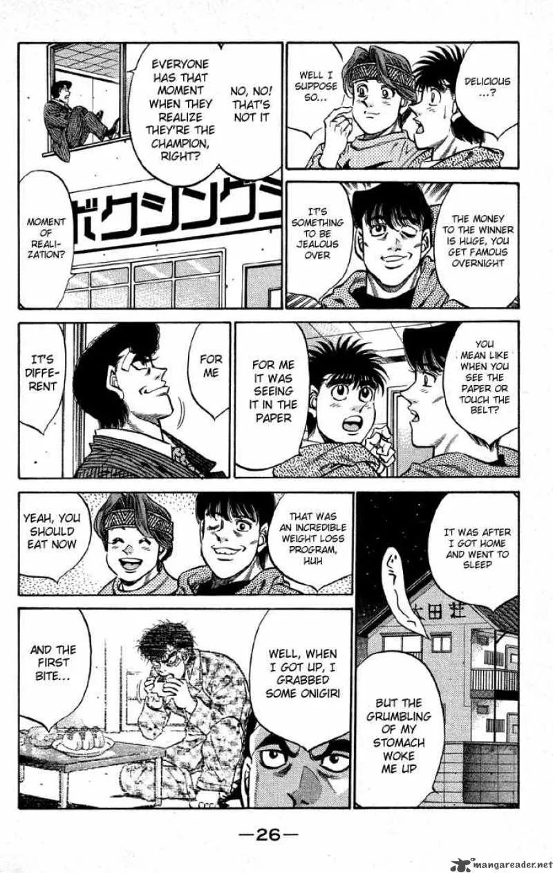 Hajime no Ippo Chapter 399 page 4