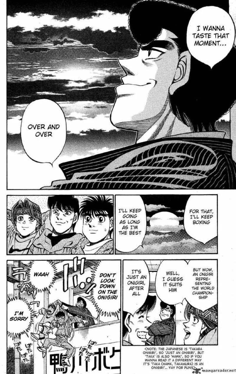 Hajime no Ippo Chapter 399 page 6