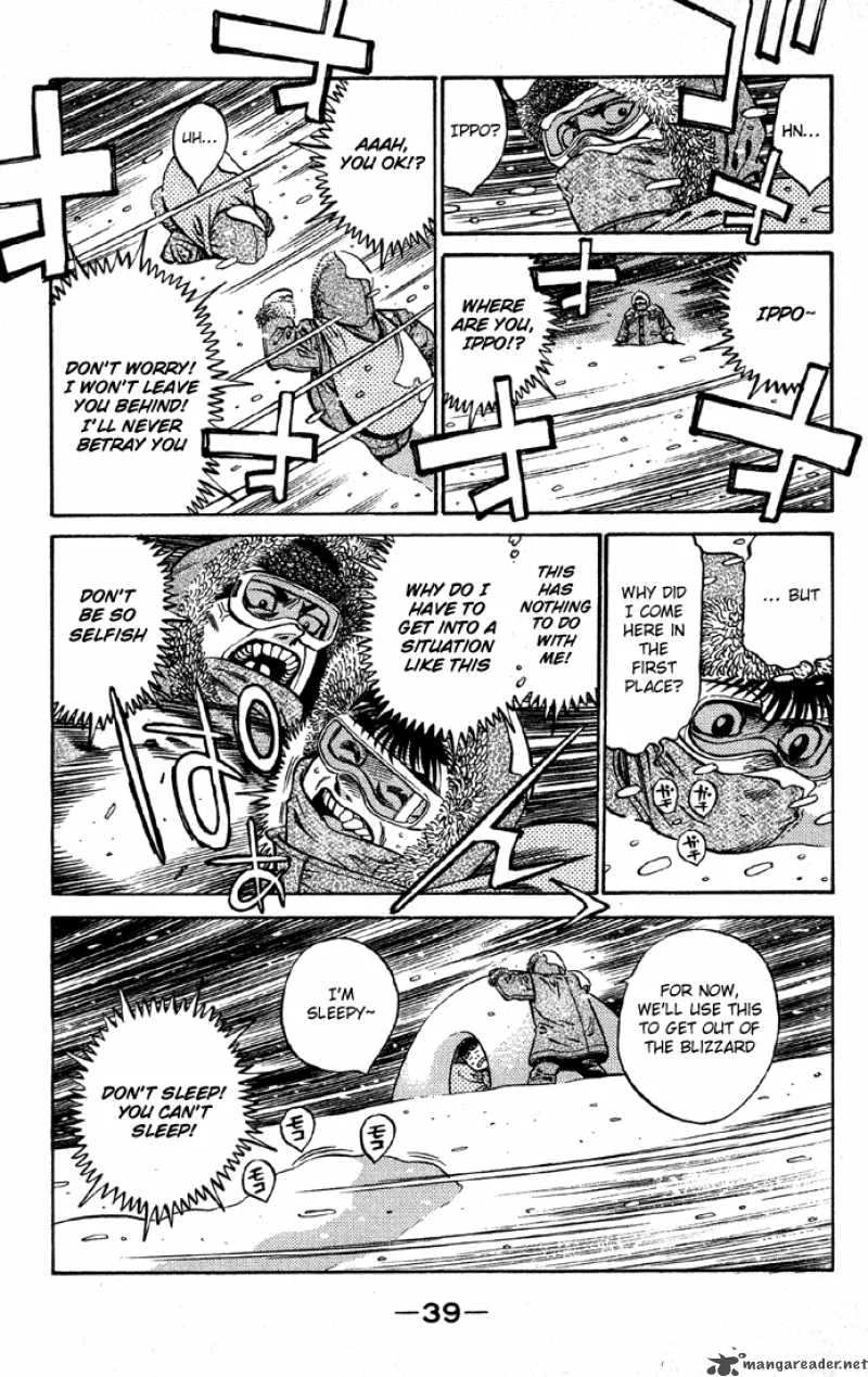 Hajime no Ippo Chapter 399 page 17