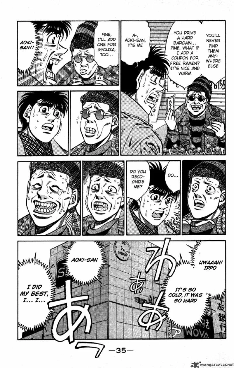 Hajime no Ippo Chapter 399 page 13