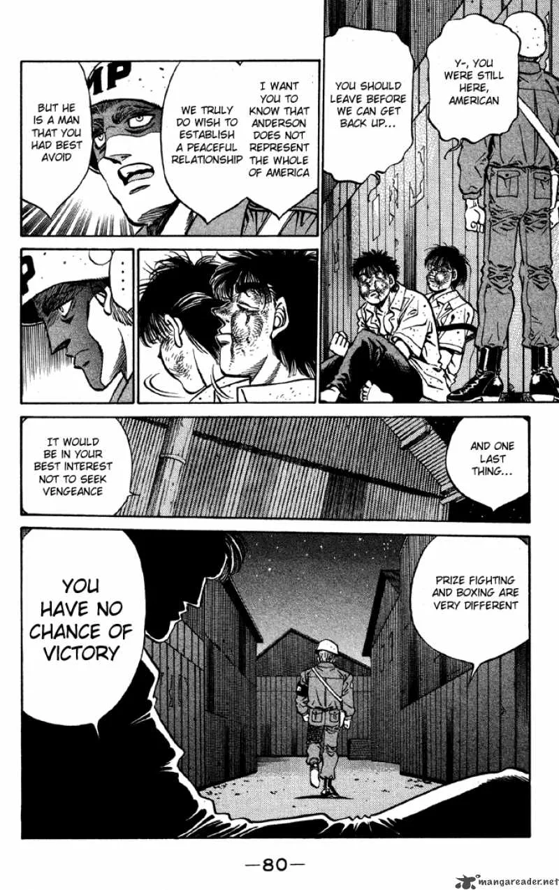 Hajime no Ippo Chapter 401 page 18