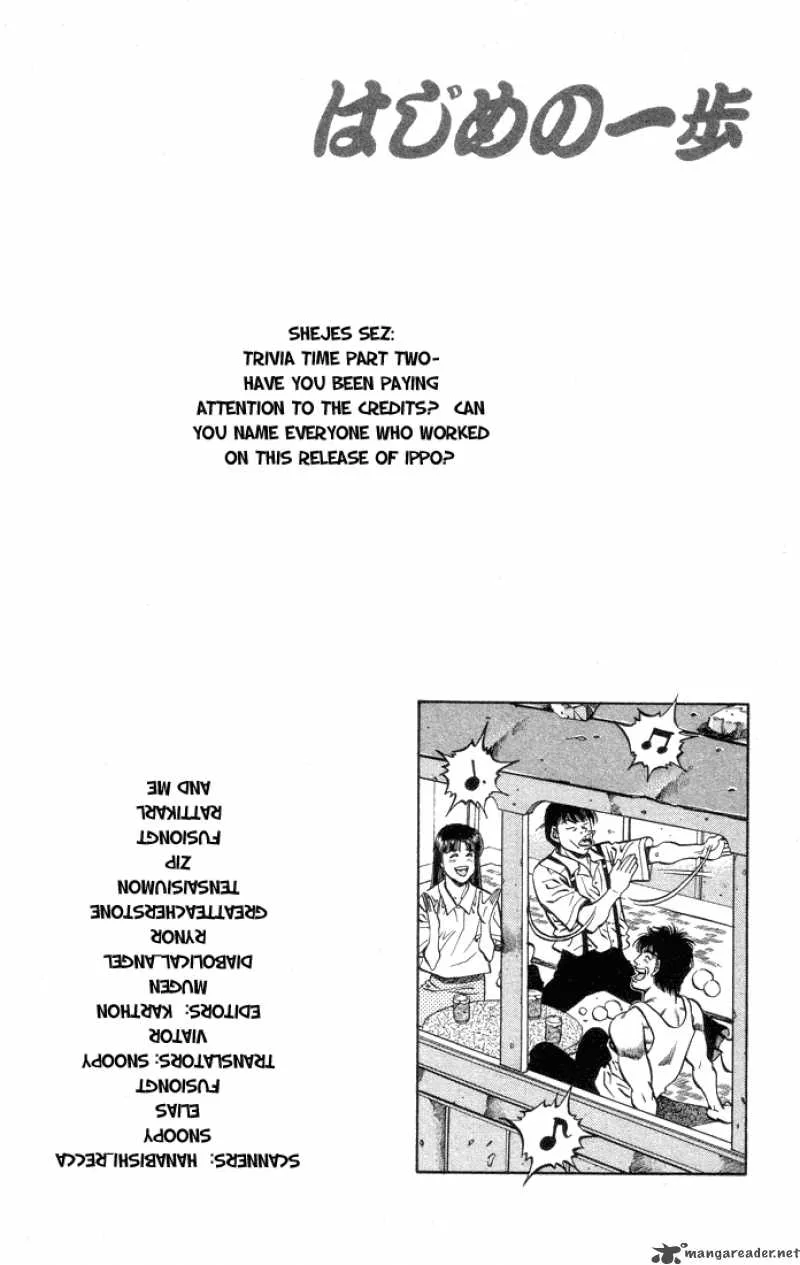 Hajime no Ippo Chapter 404 page 20