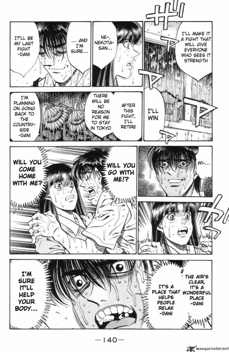 Hajime no Ippo Chapter 404 page 18