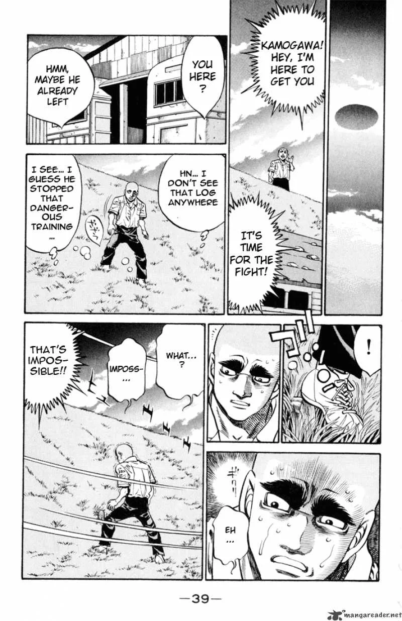 Hajime no Ippo Chapter 408 page 14