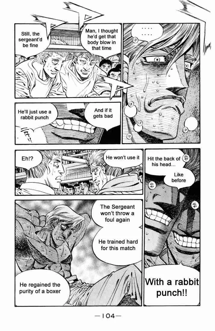 Hajime no Ippo Chapter 412 page 8