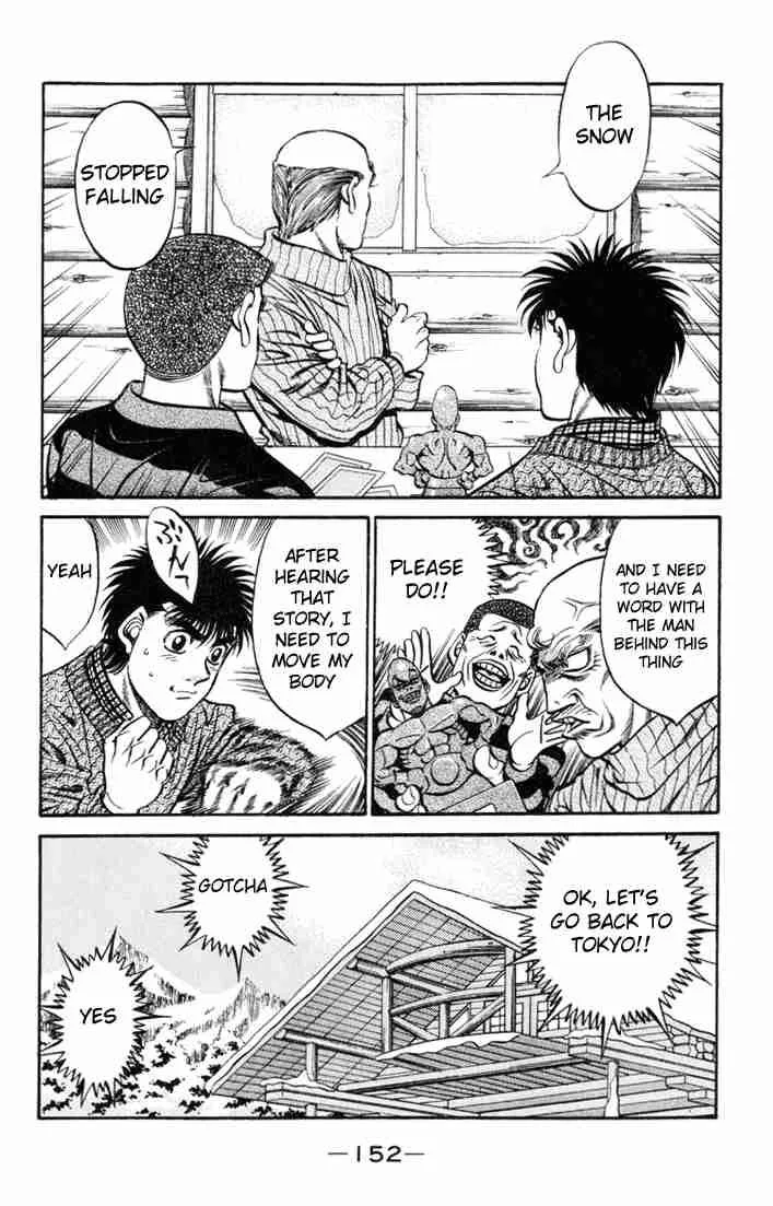 Hajime no Ippo Chapter 414 page 18