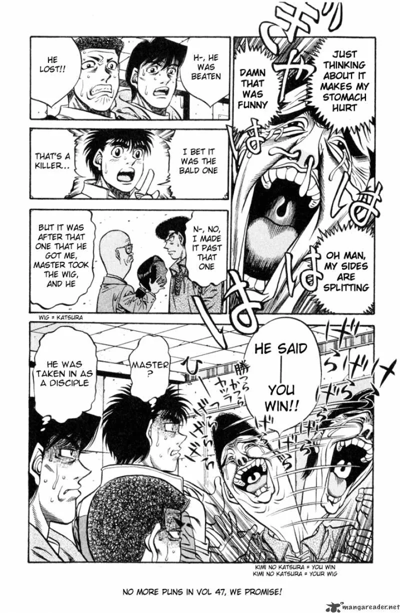 Hajime no Ippo Chapter 415 page 19