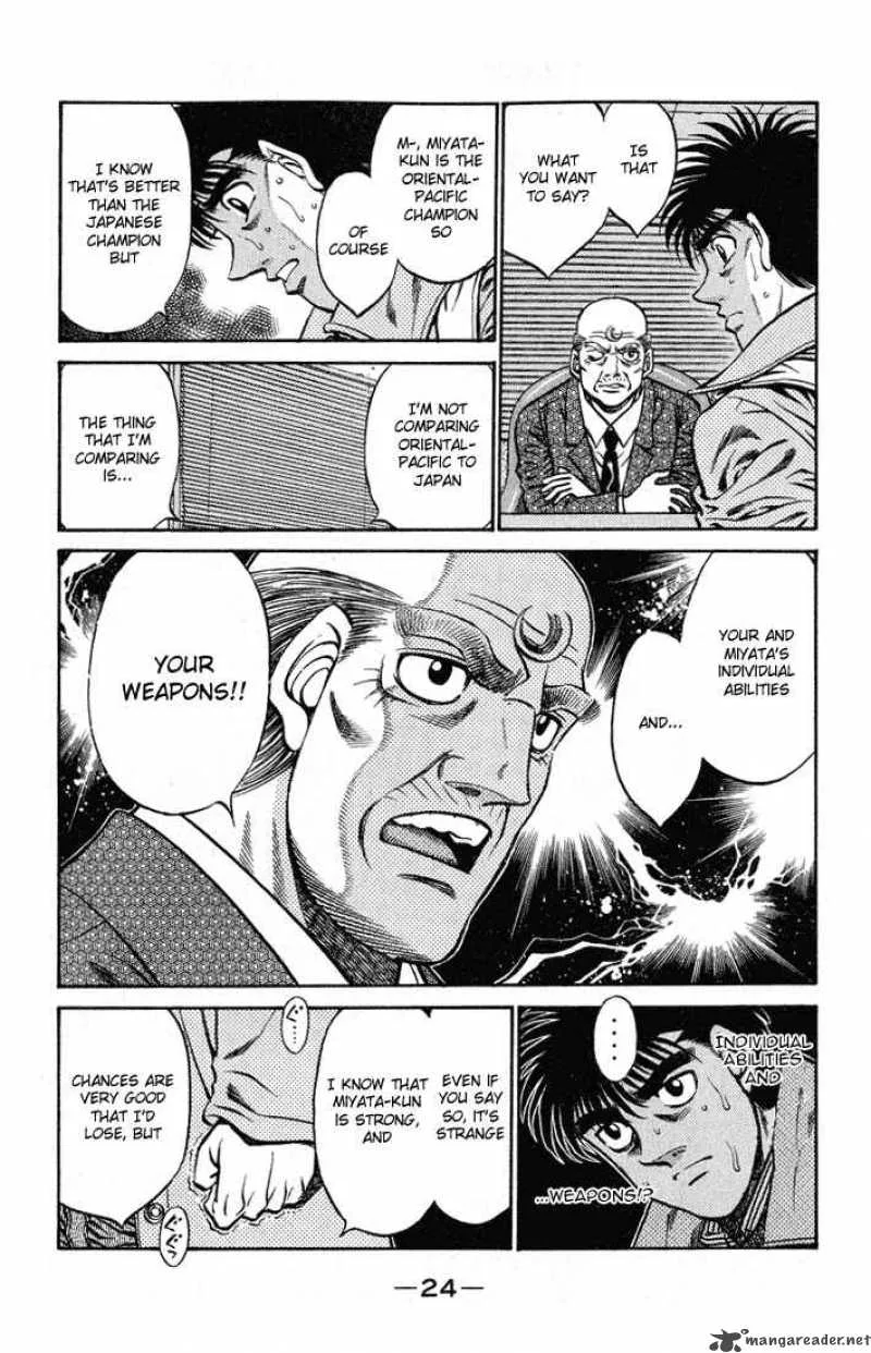 Hajime no Ippo Chapter 417 page 2
