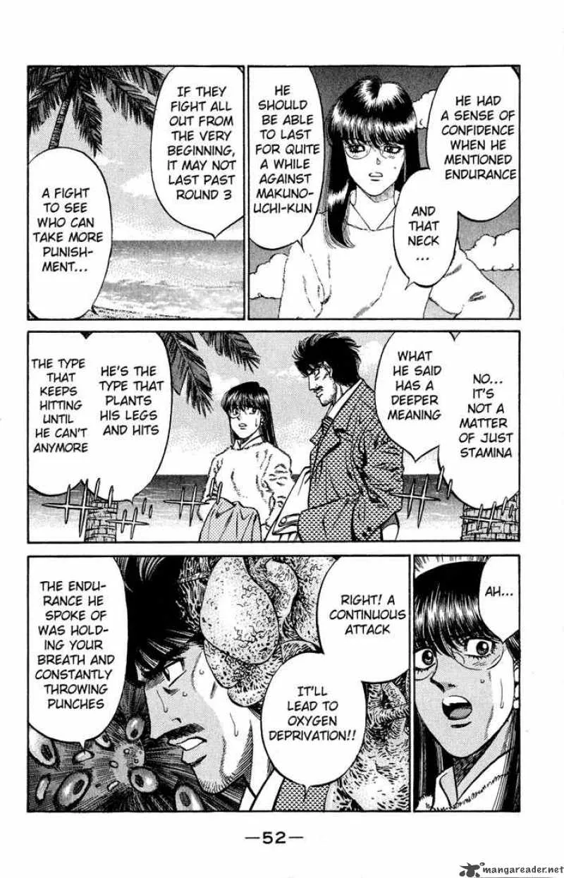 Hajime no Ippo Chapter 418 page 14