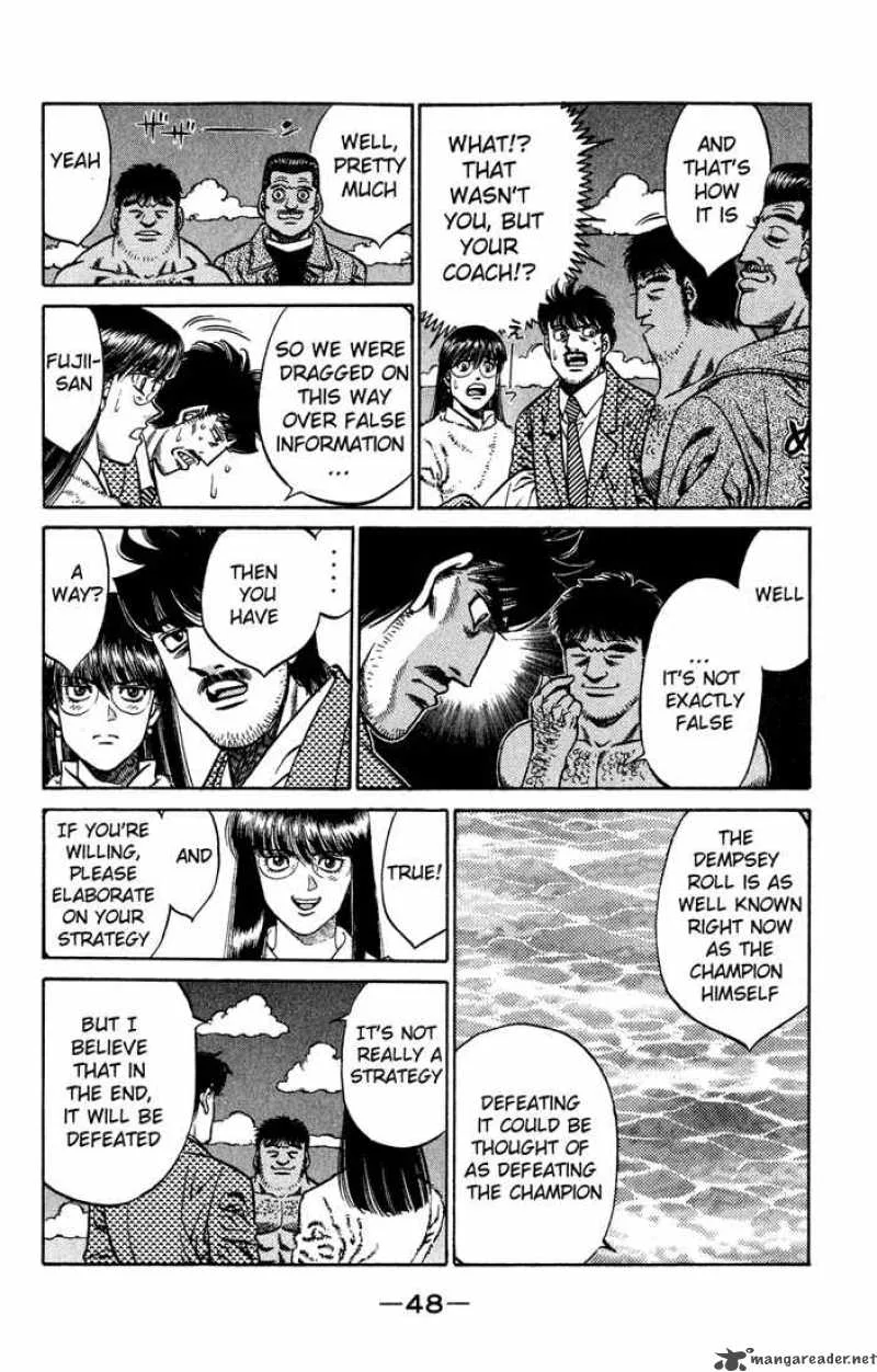 Hajime no Ippo Chapter 418 page 10