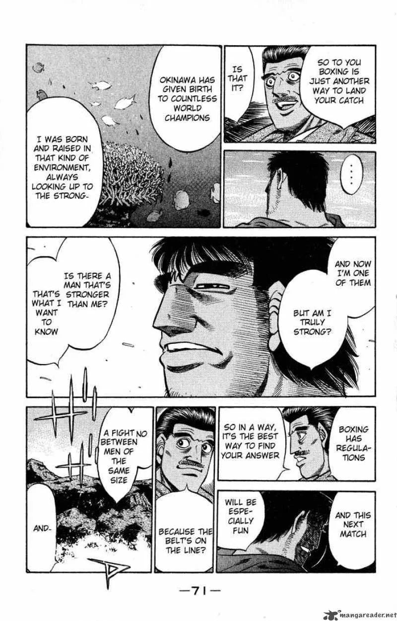 Hajime no Ippo Chapter 419 page 13