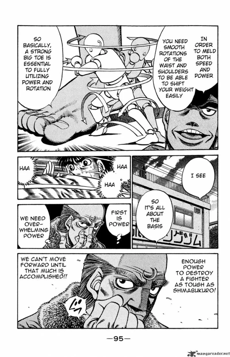 Hajime no Ippo Chapter 420 page 17