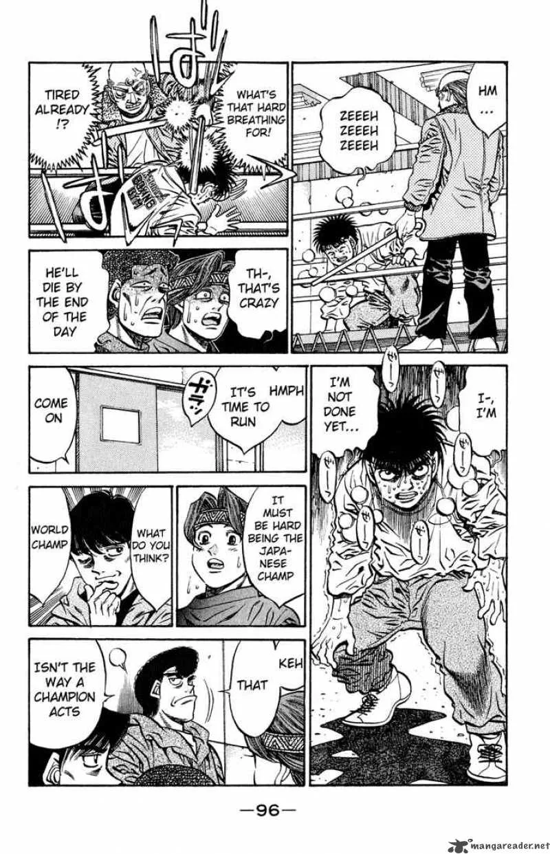 Hajime no Ippo Chapter 420 page 18
