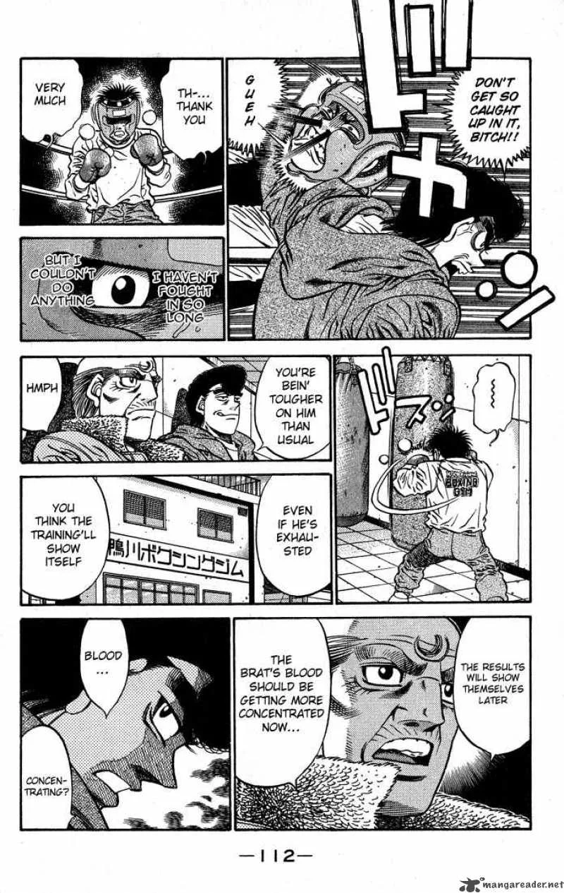 Hajime no Ippo Chapter 421 page 14