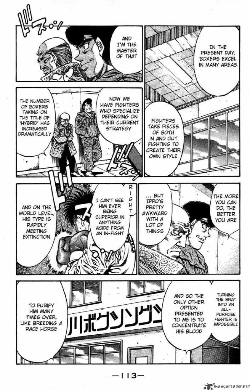 Hajime no Ippo Chapter 421 page 15