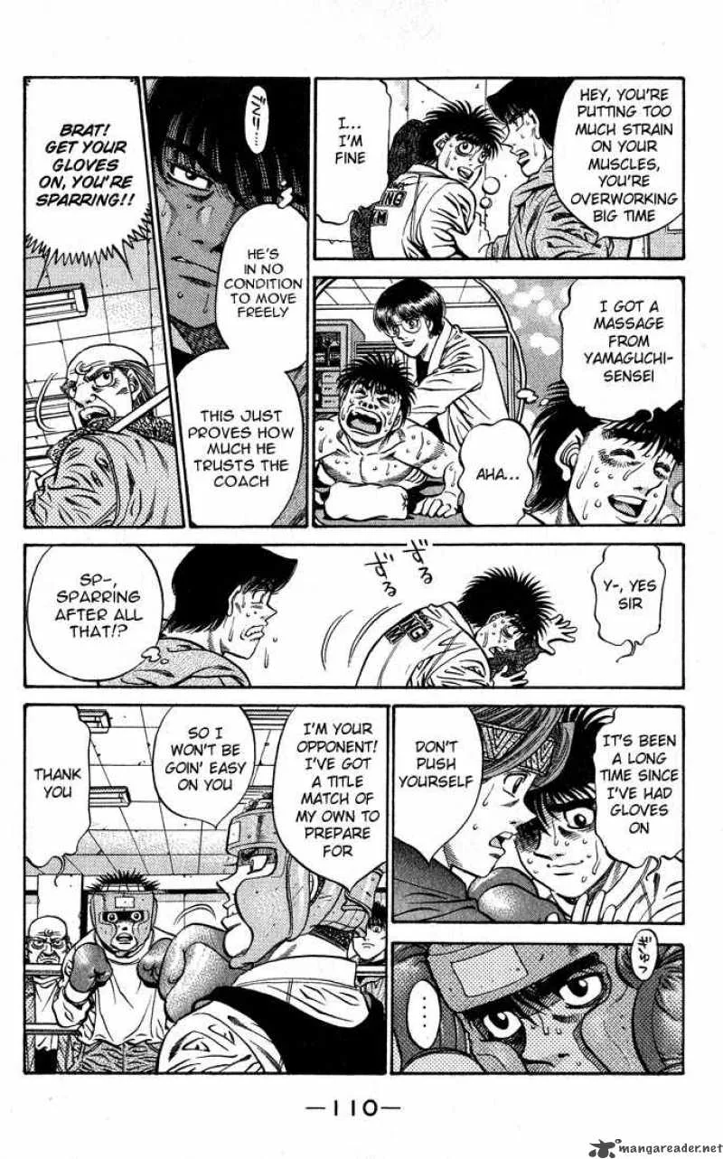 Hajime no Ippo Chapter 421 page 12