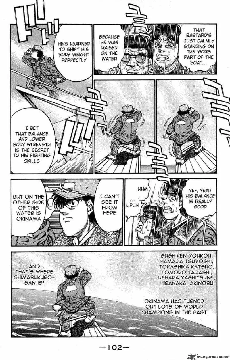Hajime no Ippo Chapter 421 page 4