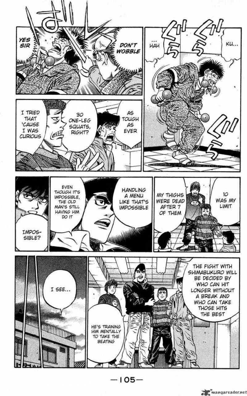 Hajime no Ippo Chapter 421 page 7