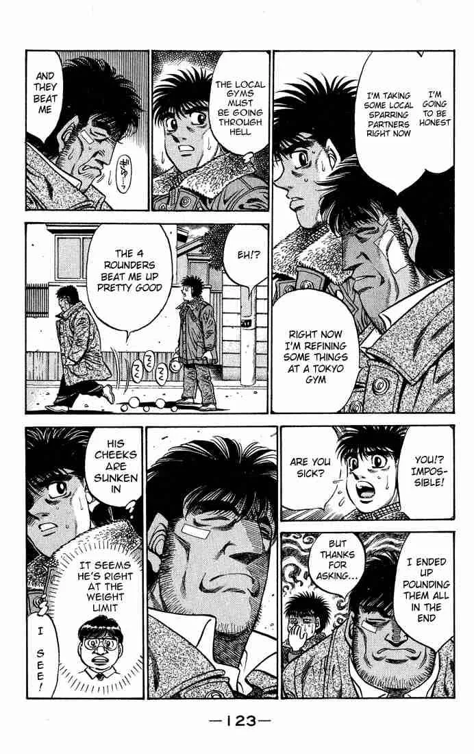 Hajime no Ippo Chapter 422 page 5
