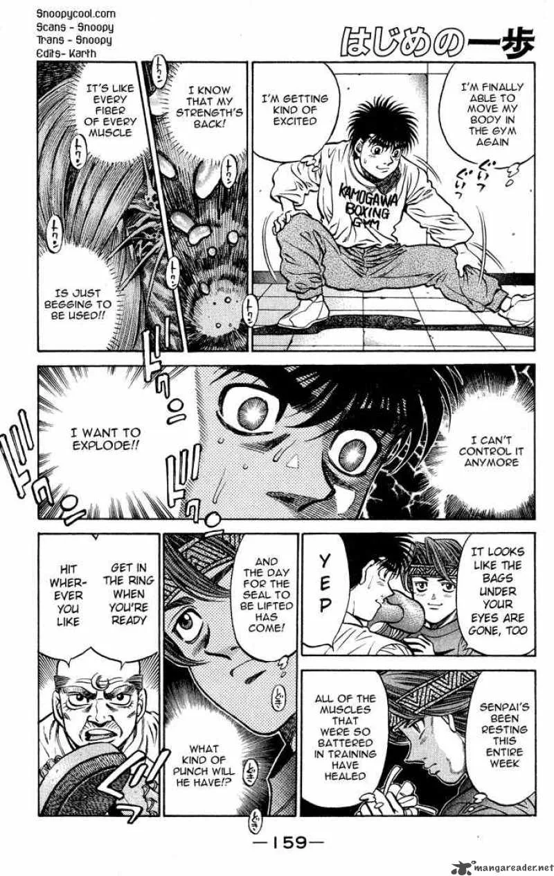 Hajime no Ippo Chapter 424 page 1
