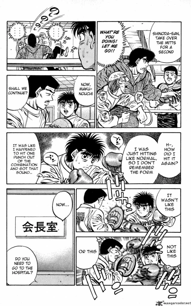 Hajime no Ippo Chapter 424 page 10