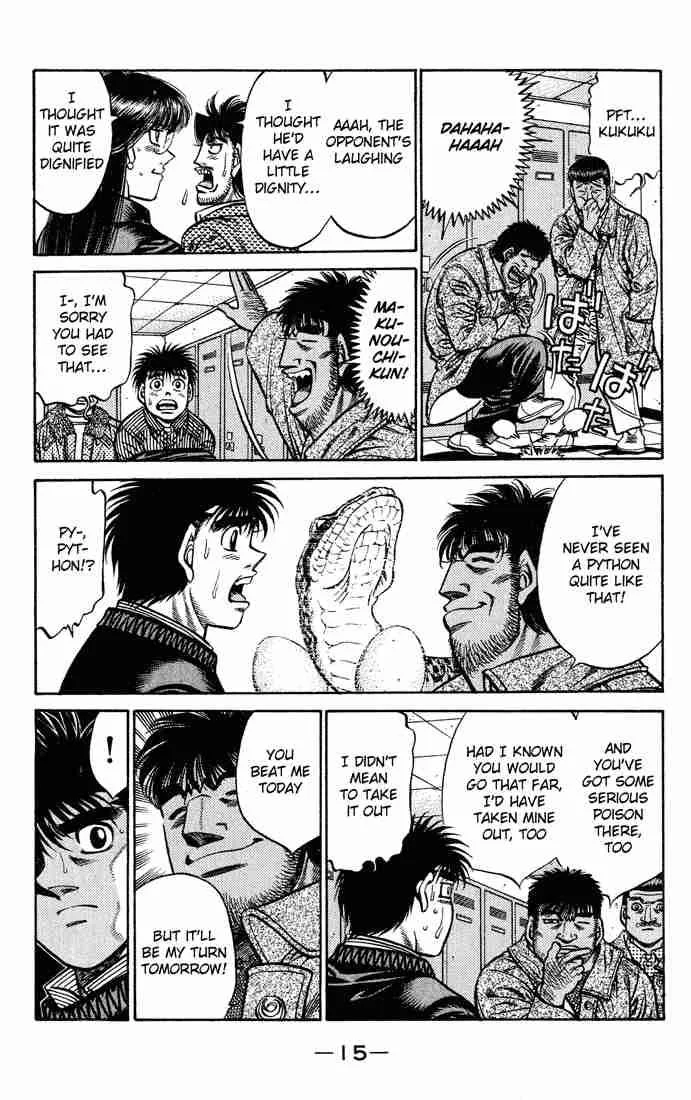 Hajime no Ippo Chapter 425 page 15