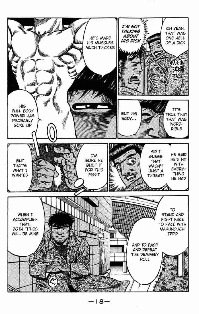 Hajime no Ippo Chapter 425 page 18