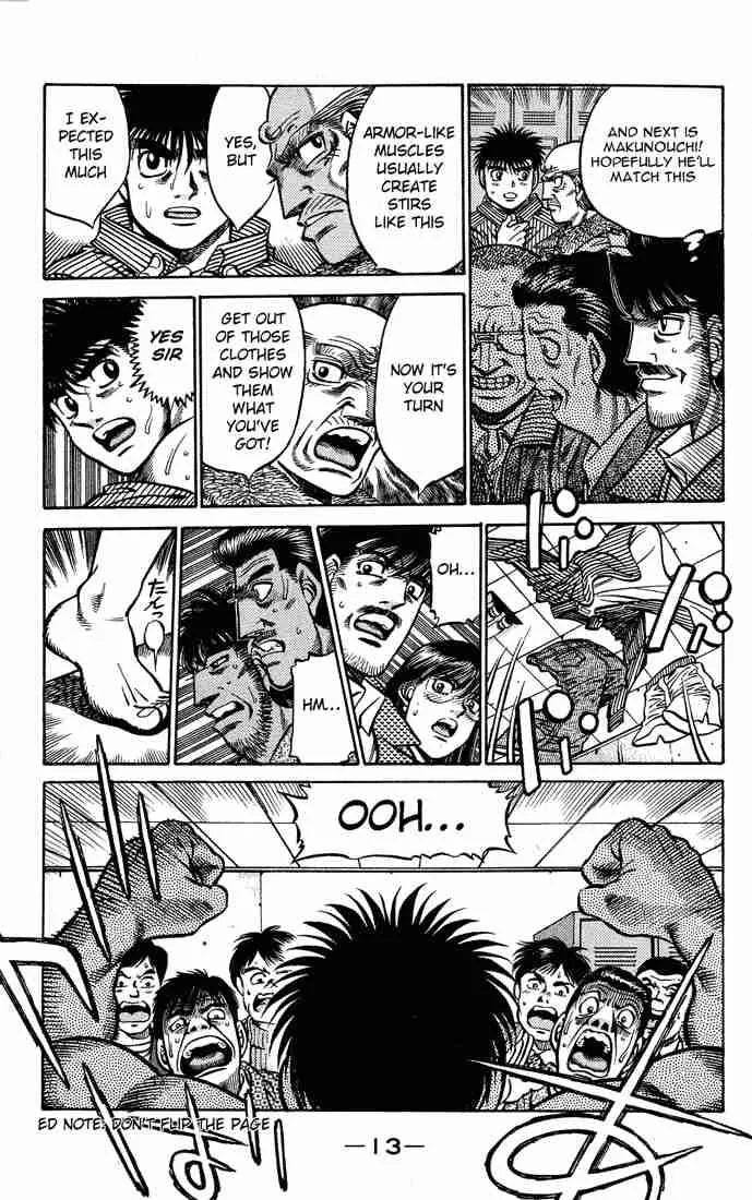 Hajime no Ippo Chapter 425 page 13