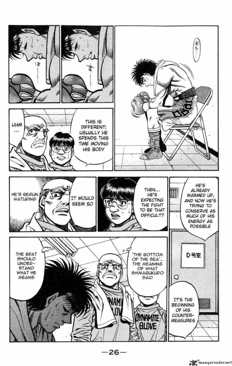 Hajime no Ippo Chapter 426 page 4