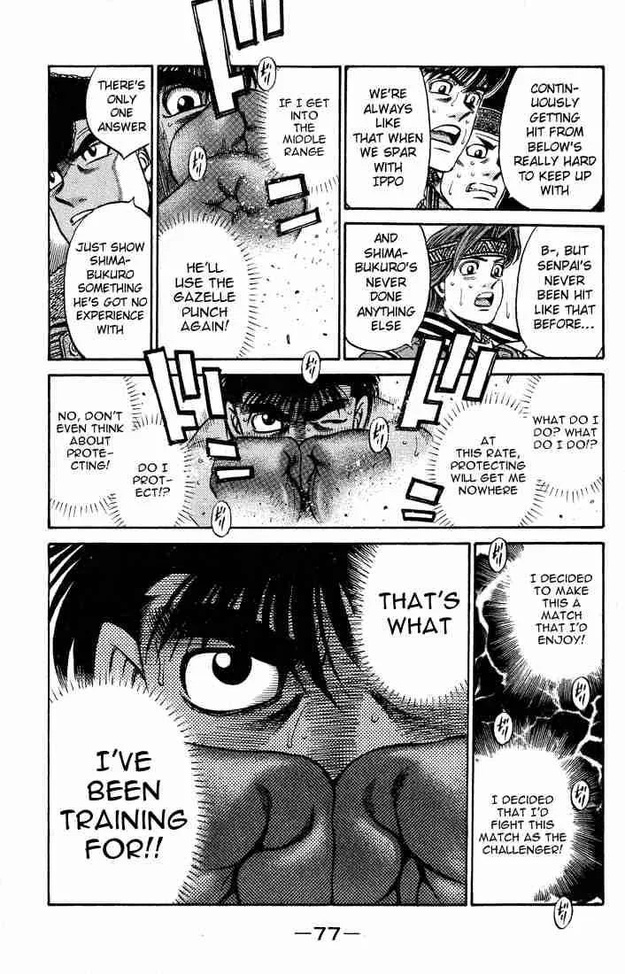 Hajime no Ippo Chapter 428 page 15