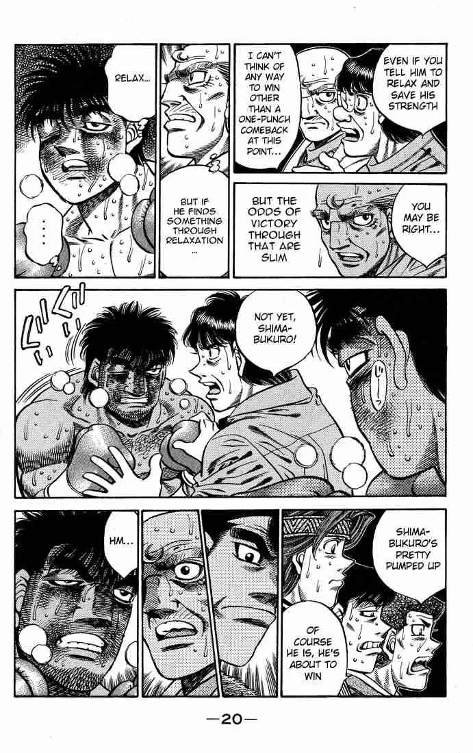 Hajime no Ippo Chapter 434 page 20
