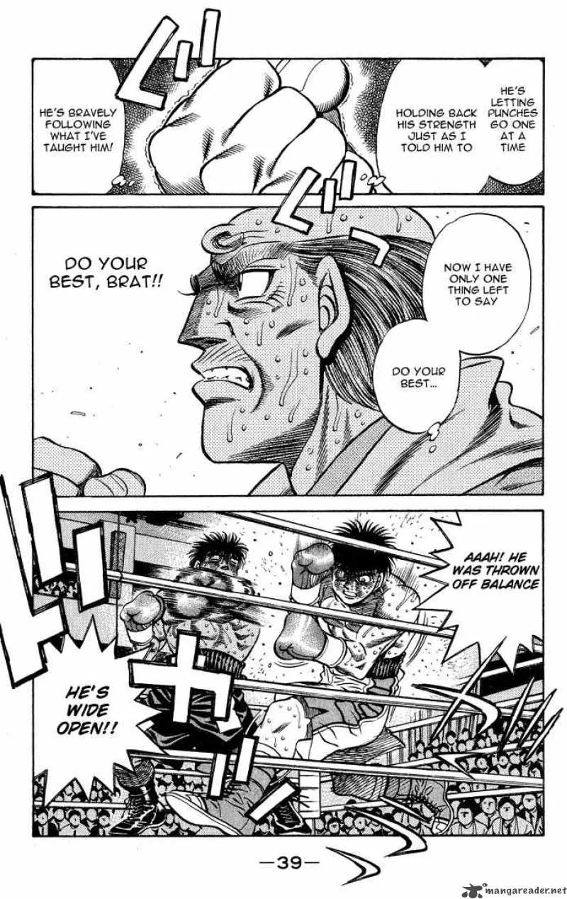 Hajime no Ippo Chapter 435 page 14