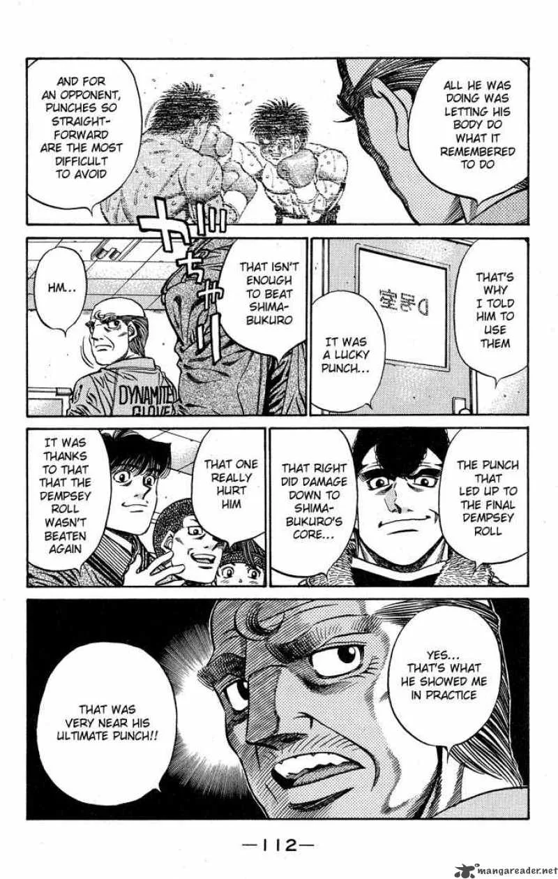 Hajime no Ippo Chapter 439 page 8