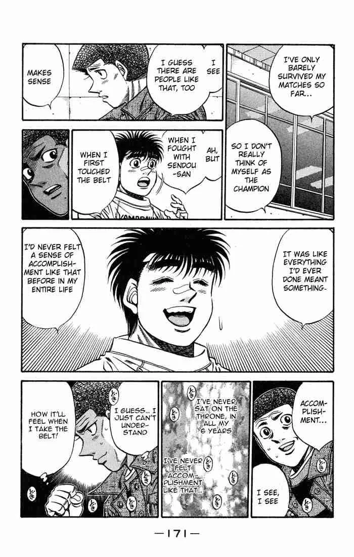Hajime no Ippo Chapter 442 page 7