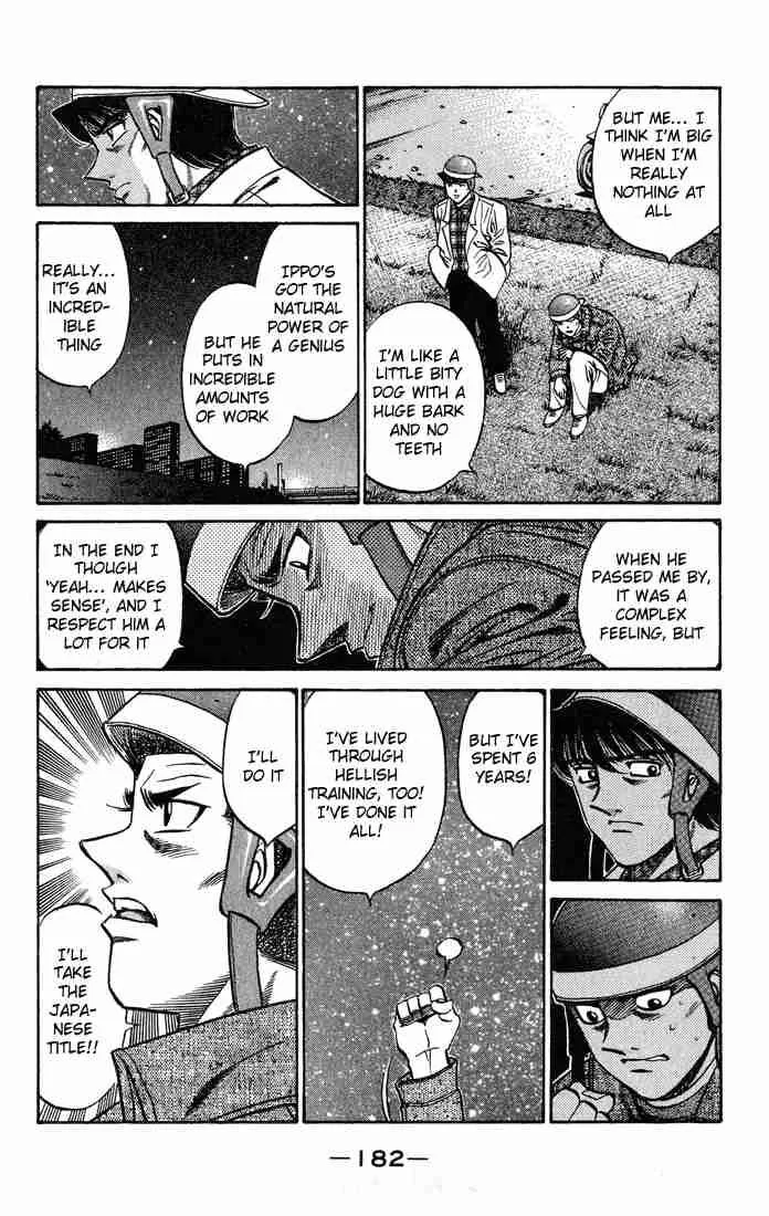 Hajime no Ippo Chapter 442 page 18