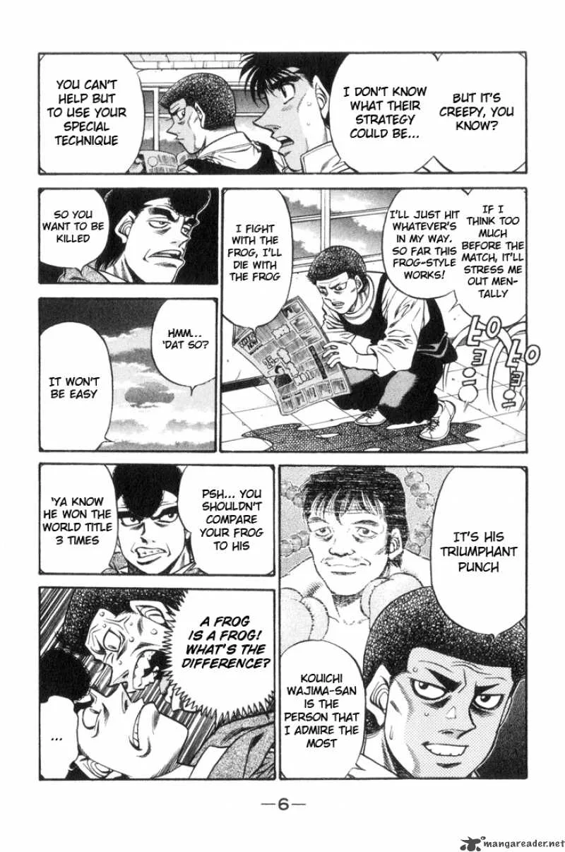 Hajime no Ippo Chapter 443 page 7